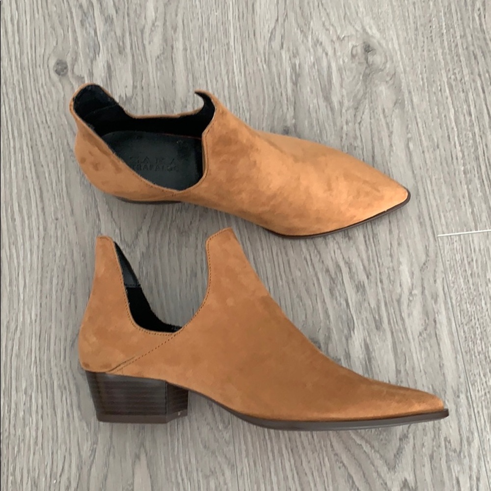 Zara Cut-Out booties